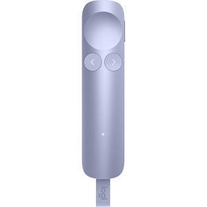 Logitech Spotlight 2 Presentation Remote Wireless Clicker Haptics – Black(Lilac)