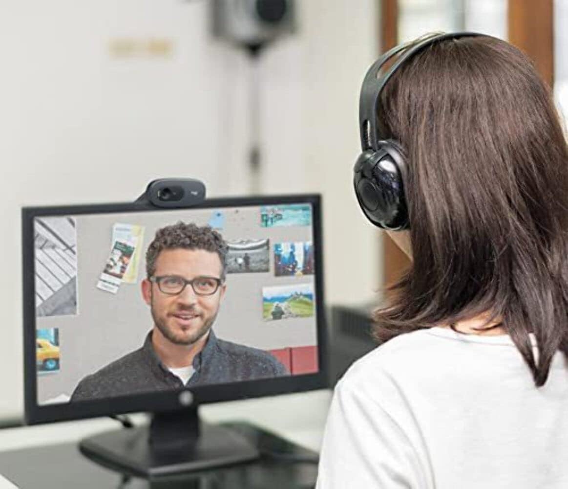 image:imageLogitech C505e HD Business Webcam 720p HD External USB Camera for Desktop Or Laptop with LongRange Microphone Compatible with PC Or Mac GreyBusiness