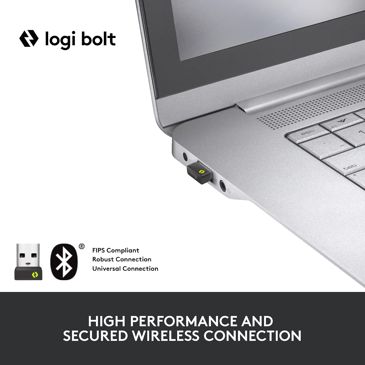 image:imageLogitech MX Keys Mini Wireless Illuminated Keyboard for Business Compact Logi Bolt Technology Backlit Rechargeable Globally Certified WindowsMacChromeLinux Pale Gray