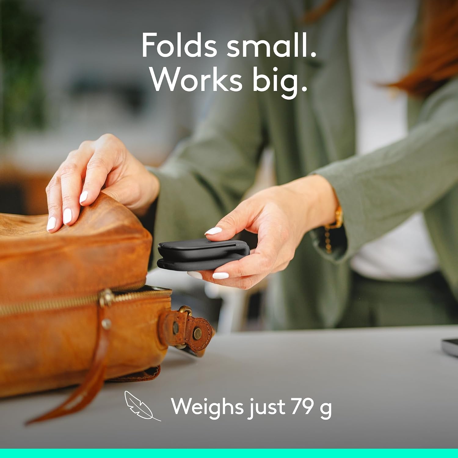image:imageLogitech Mobi Fold for Business Foldable Wireless Mouse Graphite
