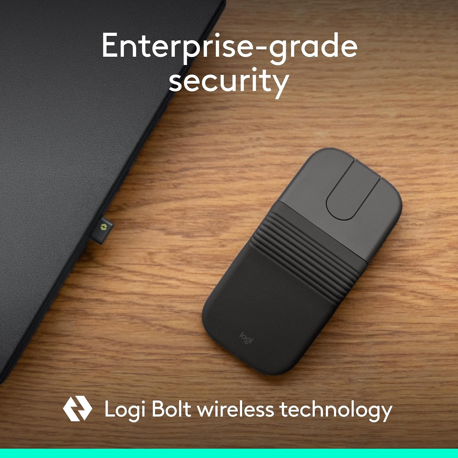 image:imageLogitech Mobi Fold for Business Foldable Wireless Mouse Graphite