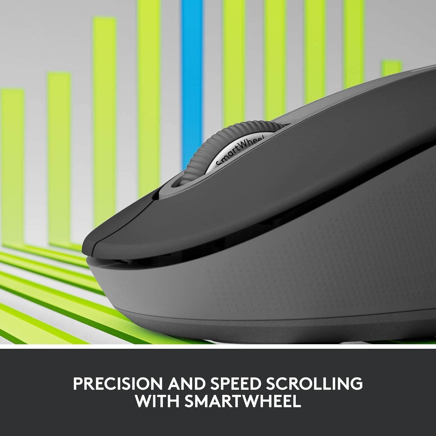 image:imageLogitech Signature M650 L for Business Wireless Mouse Large GraphiteGraphite Pack of 10