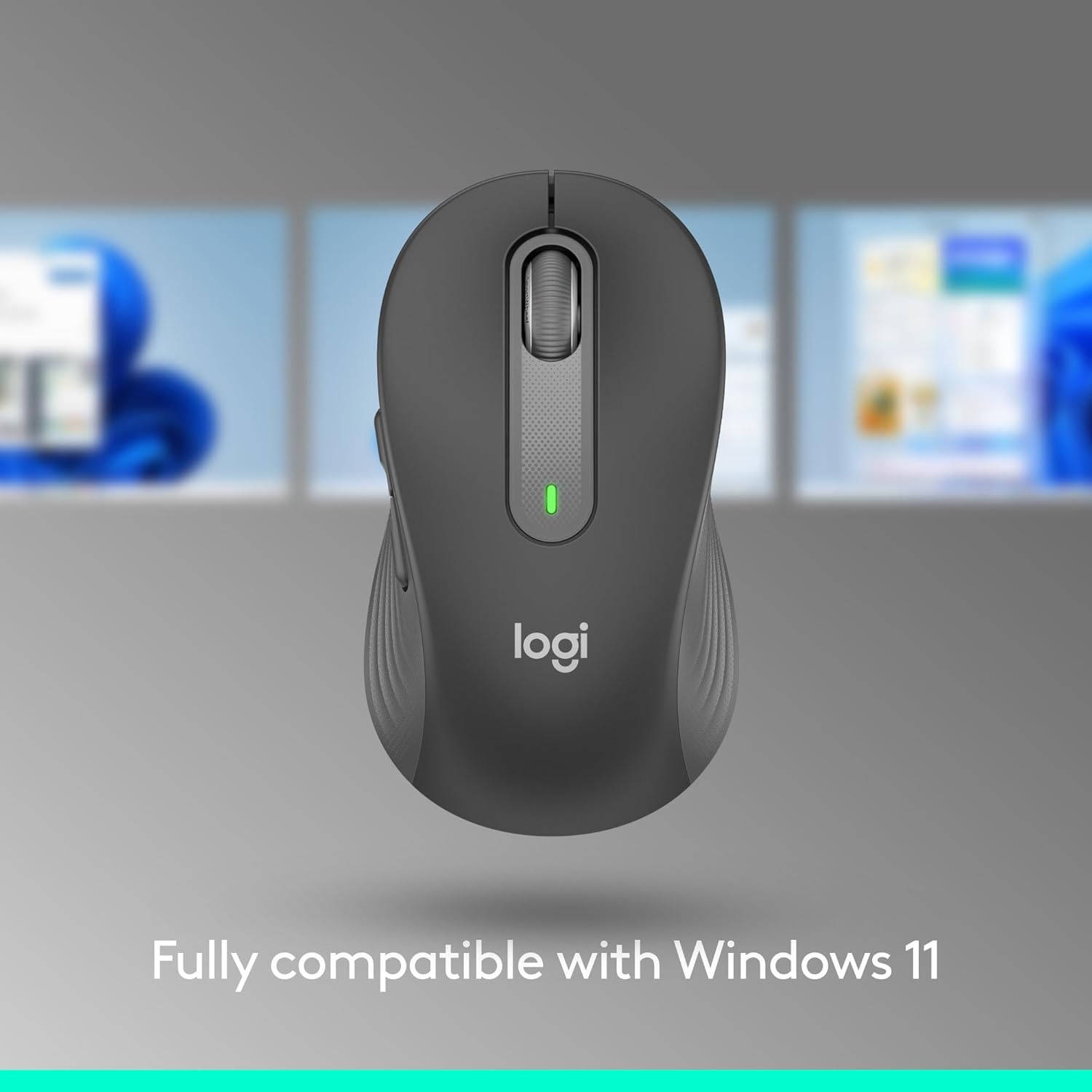 image:imageLogitech Signature M650 L for Business Wireless Mouse Large GraphiteGraphite Pack of 10