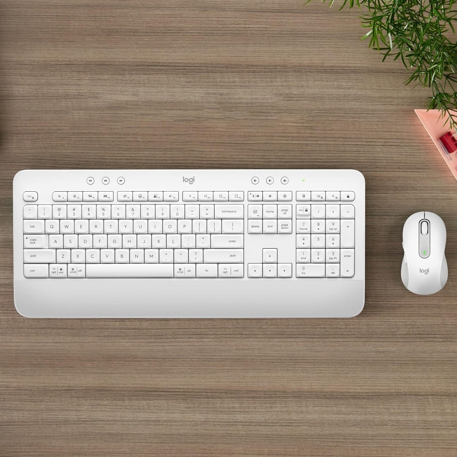 image:imageLogitech Signature MK650 Combo for Business Keyboard and Mouse OffWhiteOff White