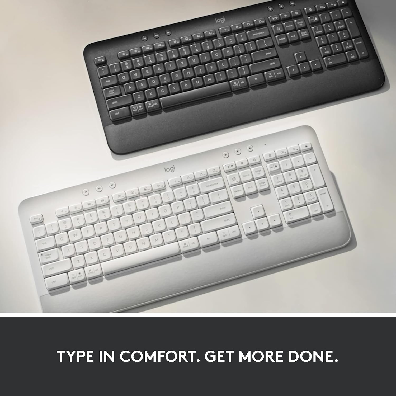 image:imageLogitech Signature MK650 Combo for Business Keyboard and Mouse OffWhiteOff White