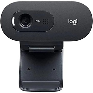 Logitech C505e HD Business Webcam – 720p HD External USB Camera for Desktop Or Laptop with Long-Range Microphone, Compatible with PC Or Mac – Grey(Business)
