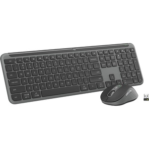 Logitech MK955 Signature Slim Wireless Keyboard Mouse Combo(Graphite)