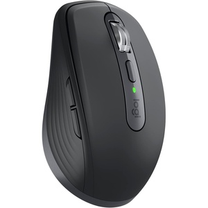 Logitech MX Anywhere 3S Wireless Mouse for Business – for Windows/Mac/Chrome/Linux, Bluetooth, Quiet Click, Secure Logi Bolt, Compact, 8K DPI, MagSpeed Scrolling – Pale Grey(Graphite)