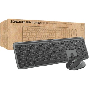 Logitech Signature Slim MK955 for Business Keyboard Mouse Combo((Pack of 1))