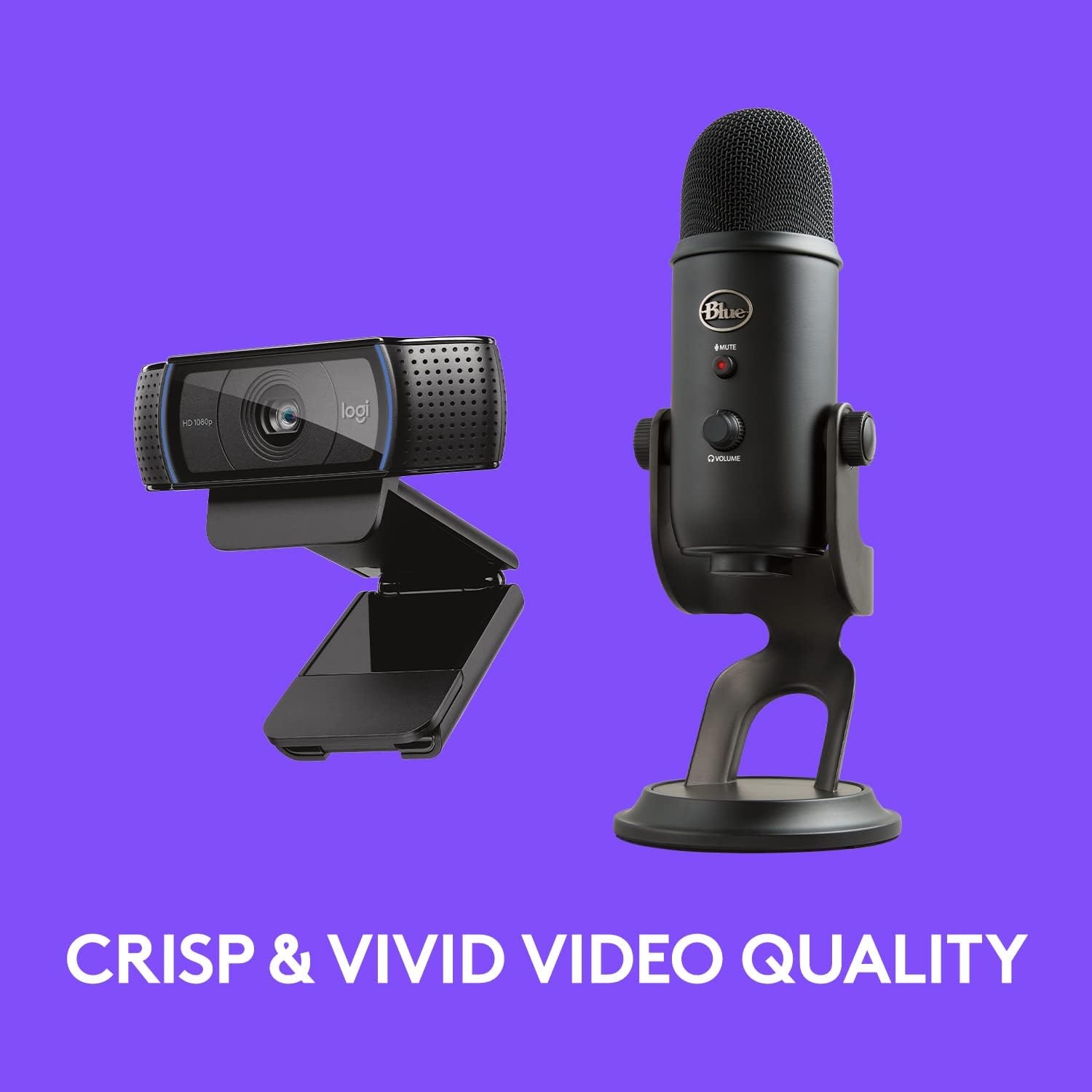 image:imageLogitech C920x HD Pro PC Webcam Full 1080p30fps Video Black1 Pack