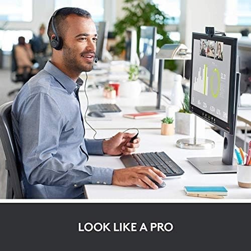 image:imageLogitech C920x HD Pro PC Webcam Full 1080p30fps Video Black1 Pack