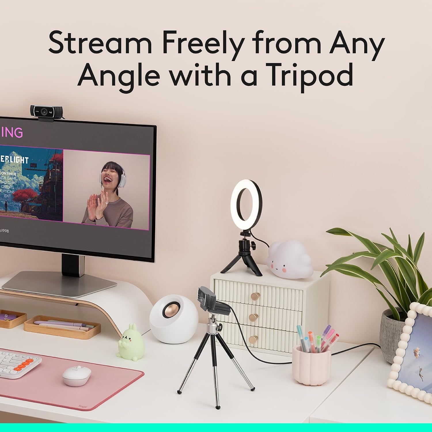 image:imageLogitech C920x HD Pro PC Webcam Full 1080p30fps Video Black1 Pack