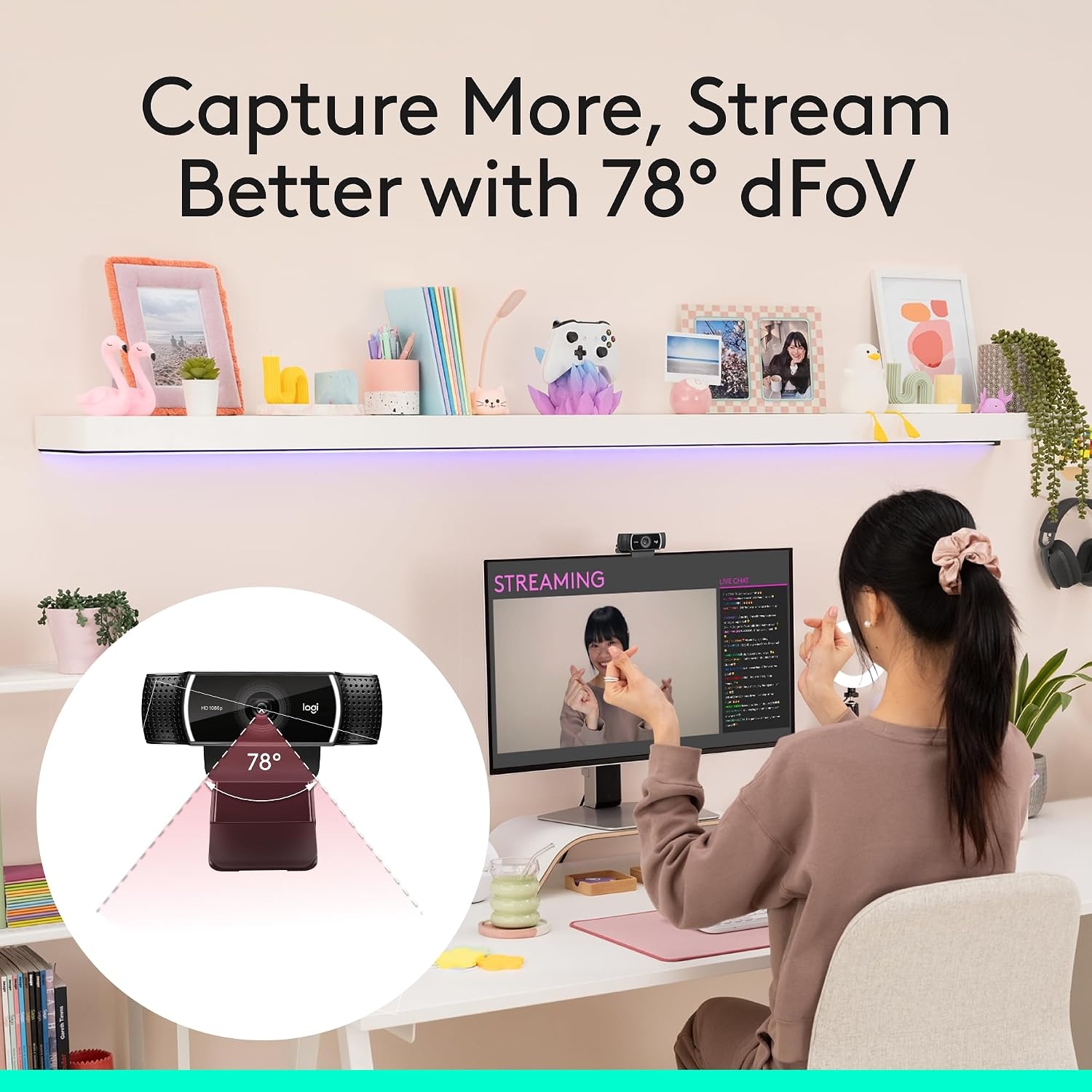 image:imageLogitech C920x HD Pro PC Webcam Full 1080p30fps Video Black10 Pack