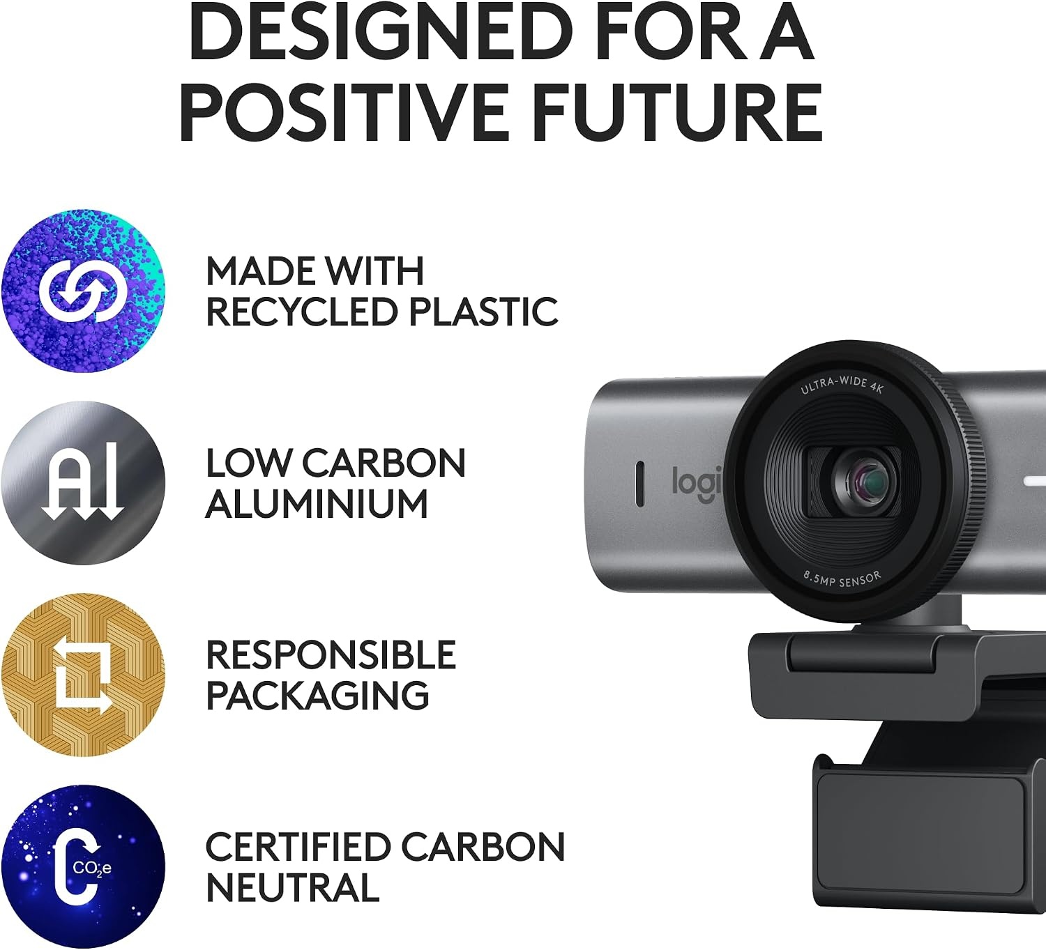image:imageLogitech MX Brio 705 for Business 4K Webcam Graphite