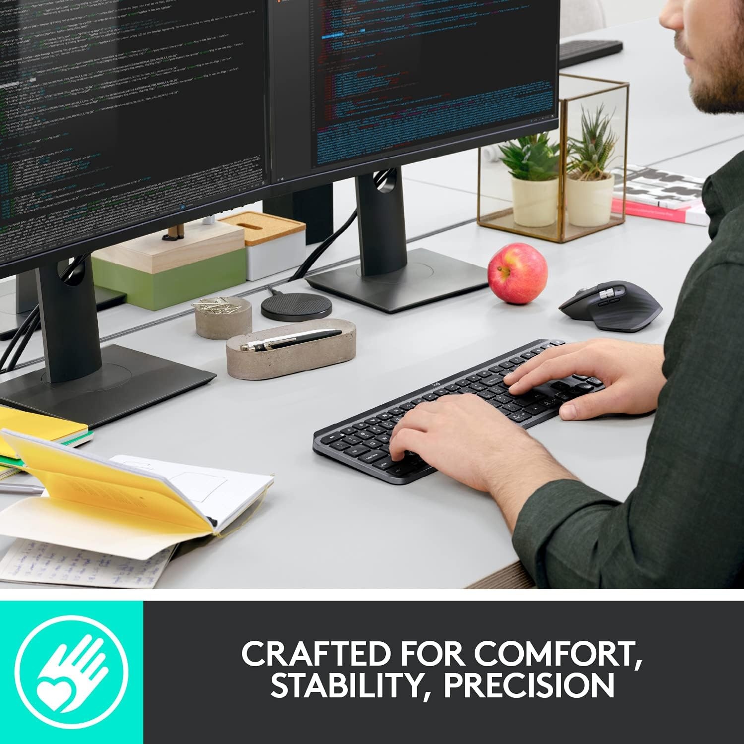 image:imageLogitech MX Keys for Business Wireless Illuminated Keyboard Graphite