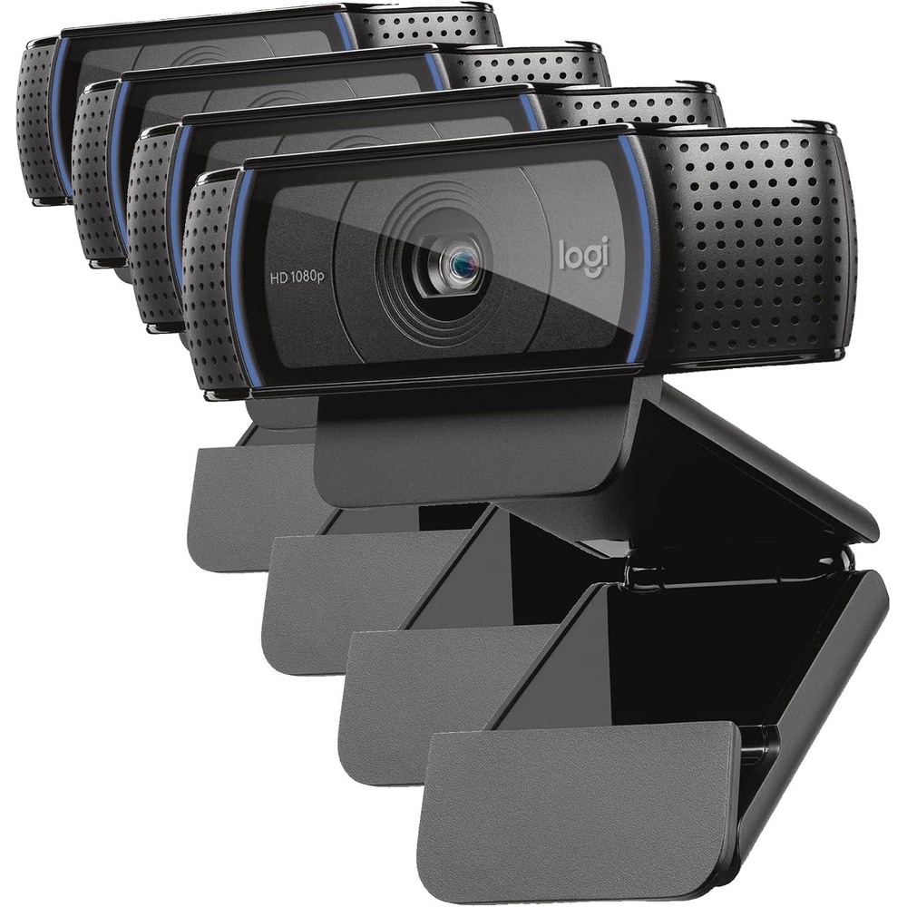 image:imageLogitech C920x HD Pro PC Webcam Full 1080p30fps Video Black4 Pack
