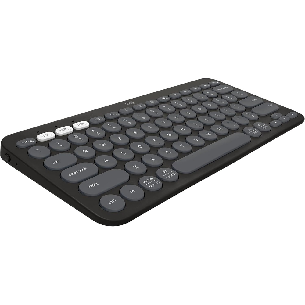image:imageLogitech Pebble Keys 2 K380s Wireless Bluetooth Keyboard Tonal WhiteGraphite