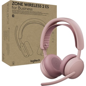 Logitech Zone Wireless 2 for Business Premium Headset – Teams(Rose)
