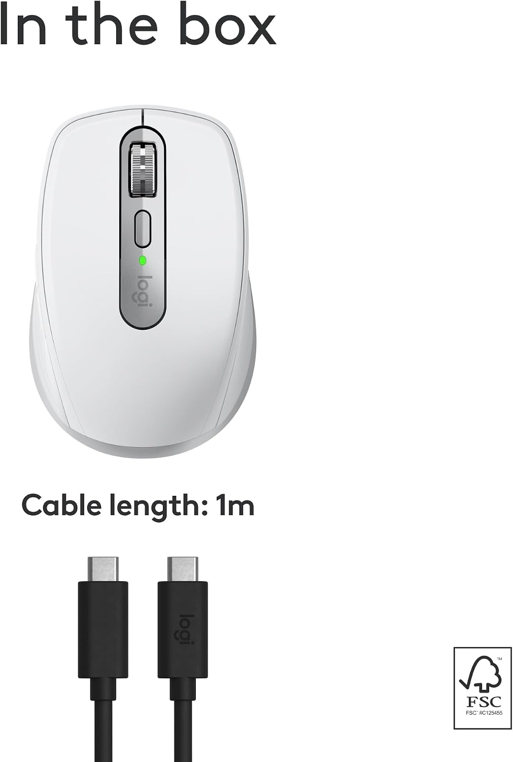 image:imageLogitech MX Anywhere 3S Mac Compact Wireless Mouse 8K DPI Pale GreyPale Grey