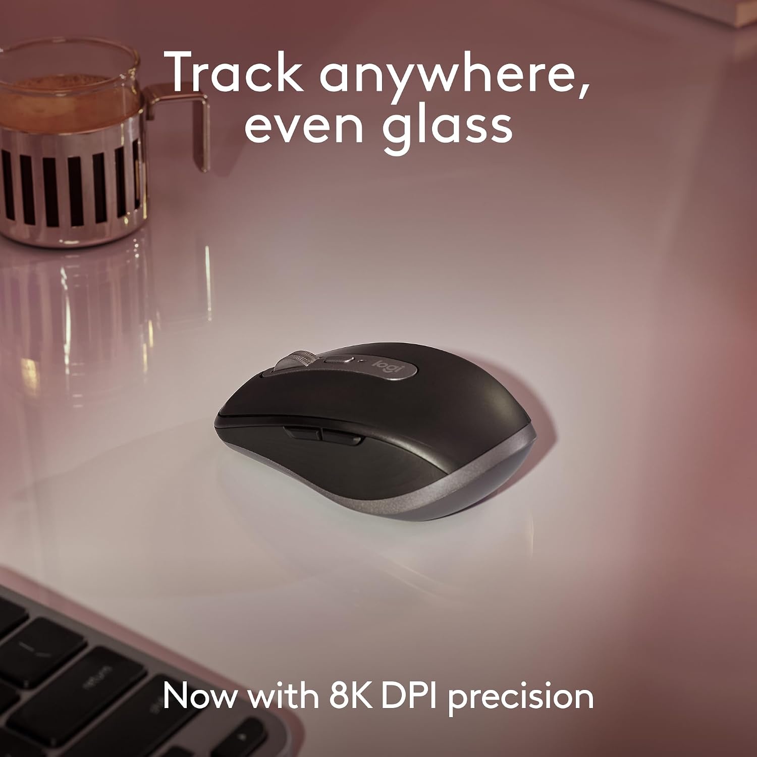 image:imageLogitech MX Anywhere 3S Mac Compact Wireless Mouse 8K DPI Pale GreyPale Grey