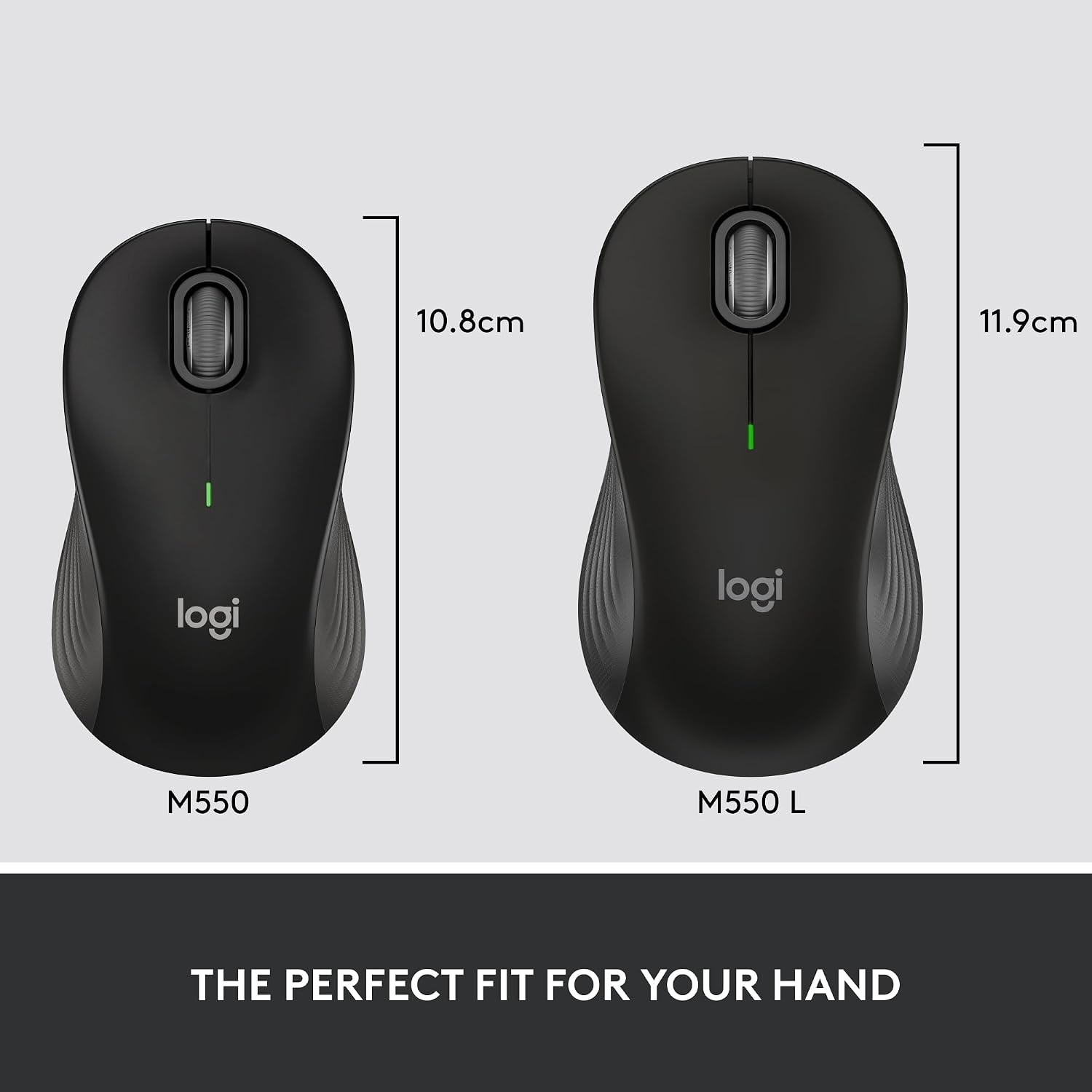 image:imageLogitech Signature M550 L Full Size Wireless Mouse Large Sized BlueBlack