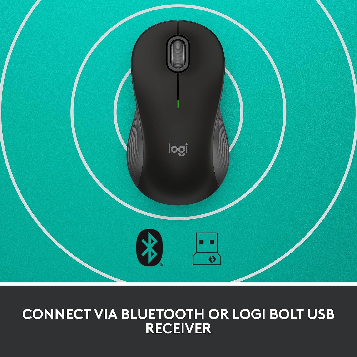 image:imageLogitech Signature M550 L Full Size Wireless Mouse Large Sized BlueBlack