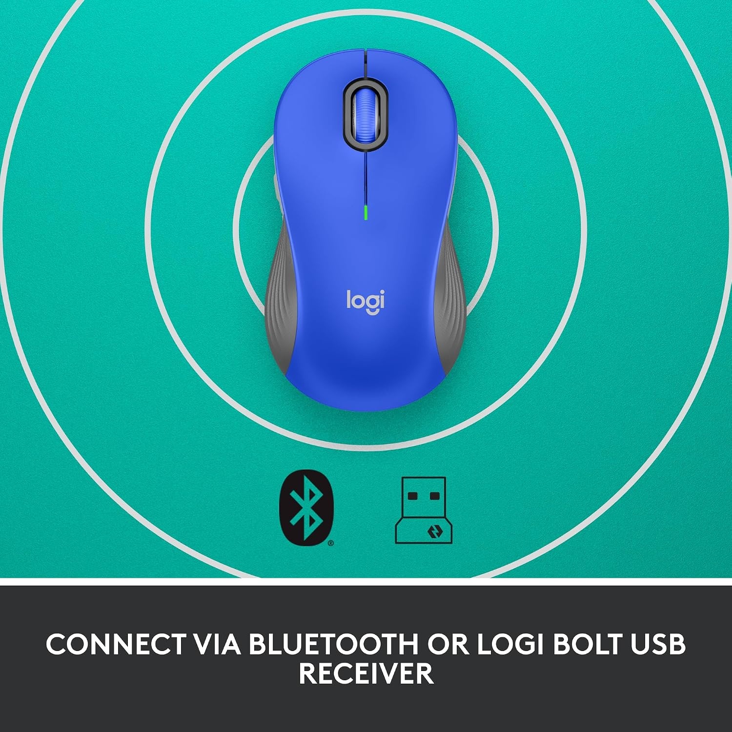 image:imageLogitech Signature M550 L Full Size Wireless Mouse Large Sized BlueBlue