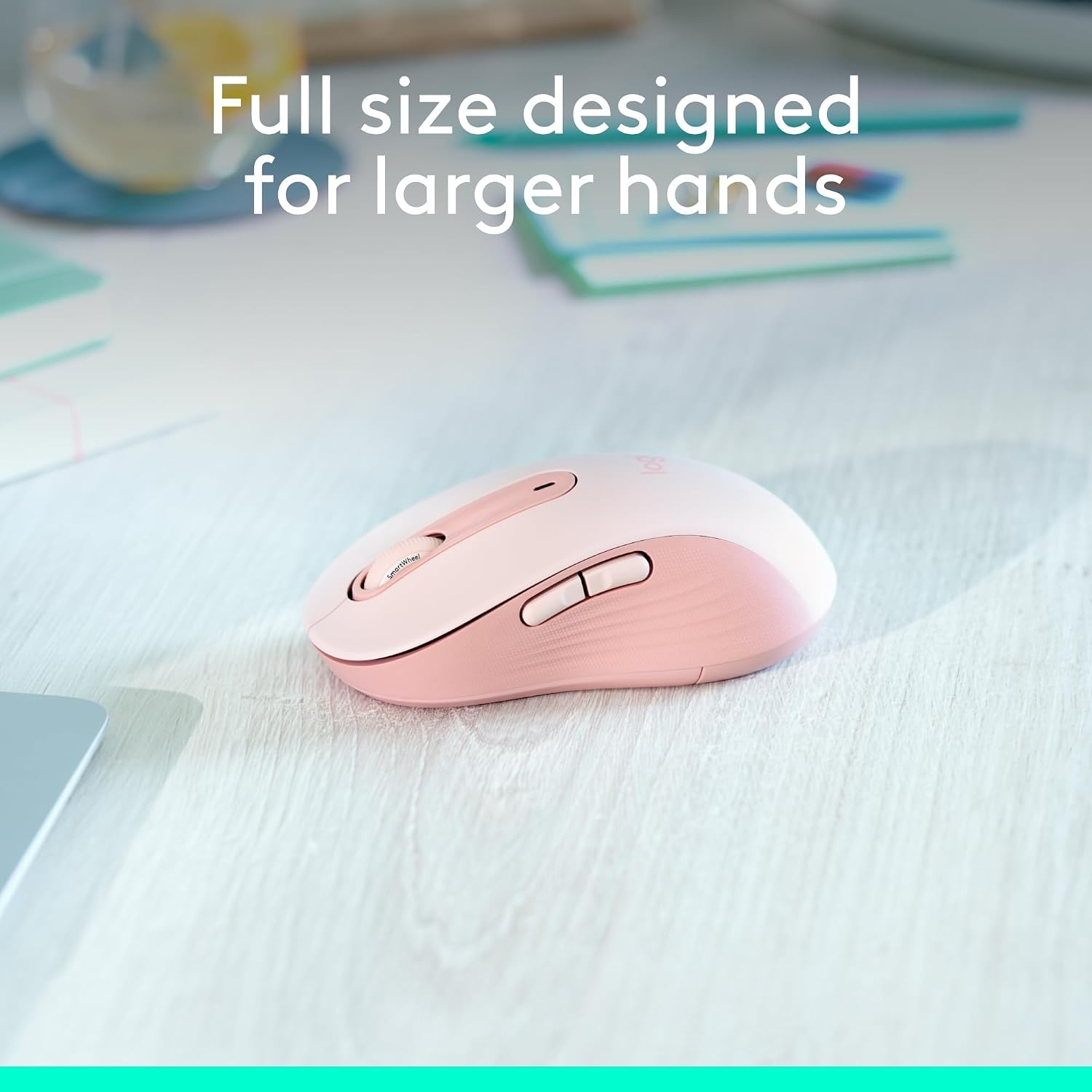 image:imageLogitech Signature M650 Wireless Mouse Small to Medium Sized Hands RoseBlack
