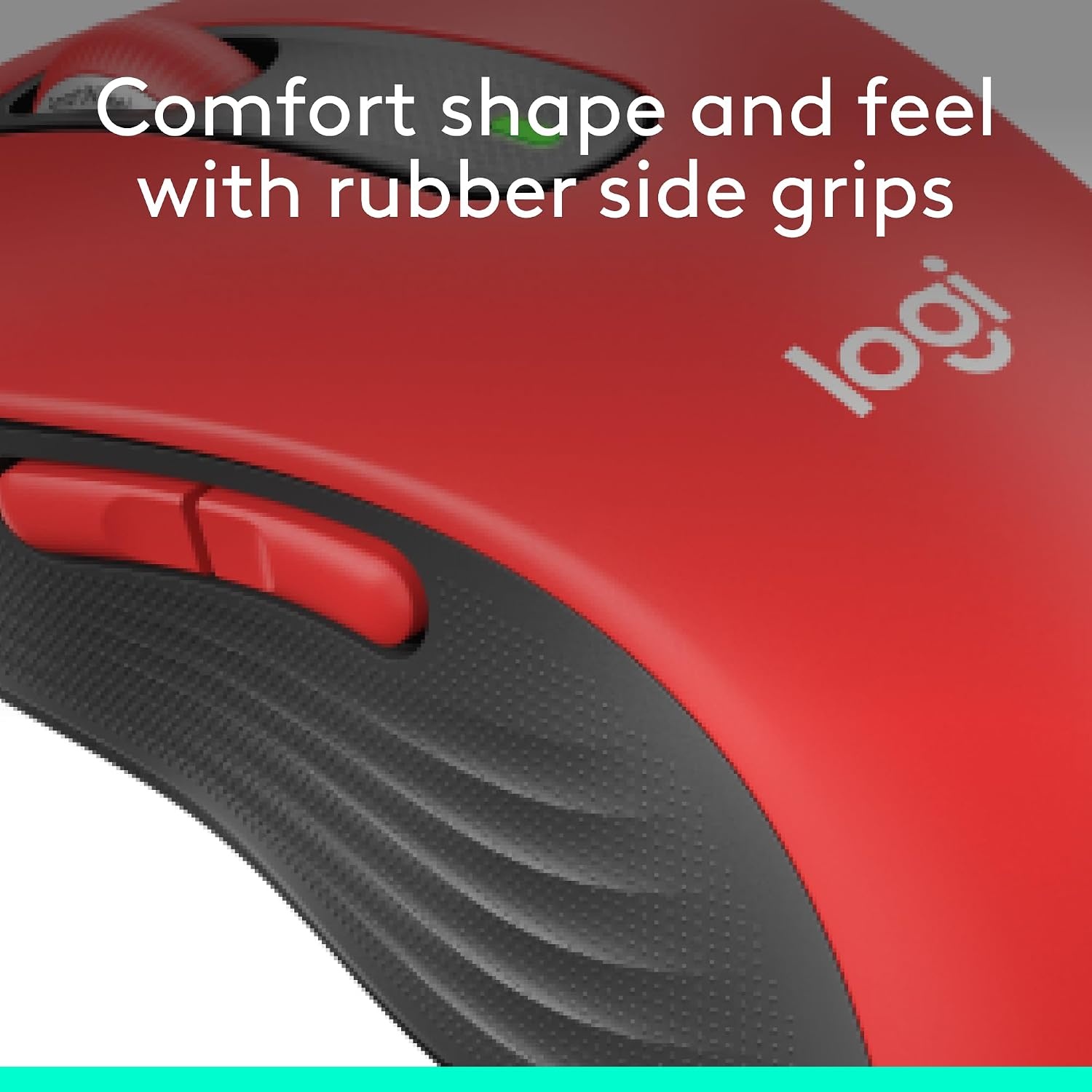 image:imageLogitech Signature M650 Wireless Mouse Small to Medium Sized Hands RoseClassic Red
