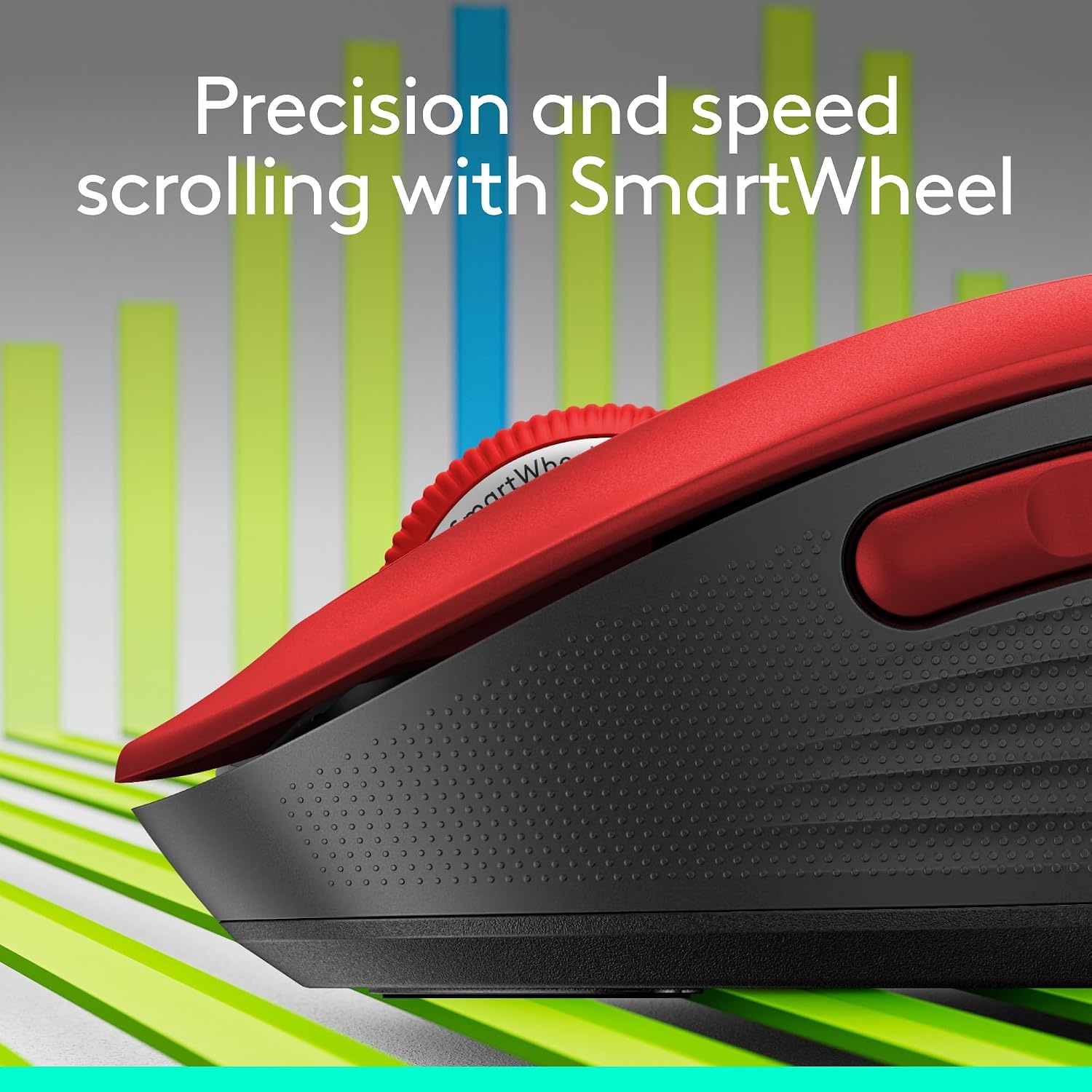 image:imageLogitech Signature M650 Wireless Mouse Small to Medium Sized Hands RoseClassic Red