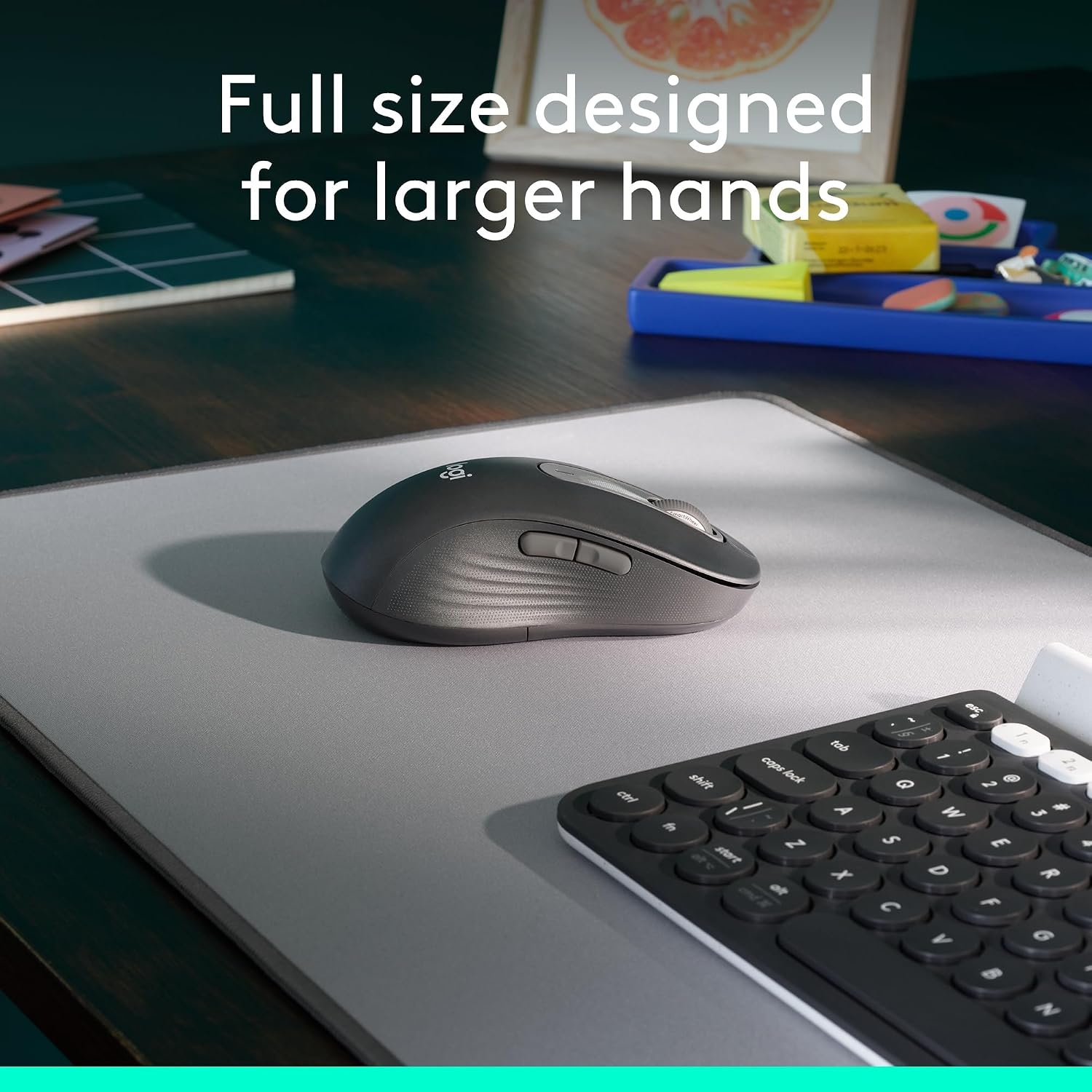 image:imageLogitech Signature M650 Wireless Mouse Small to Medium Sized Hands RoseGraphite