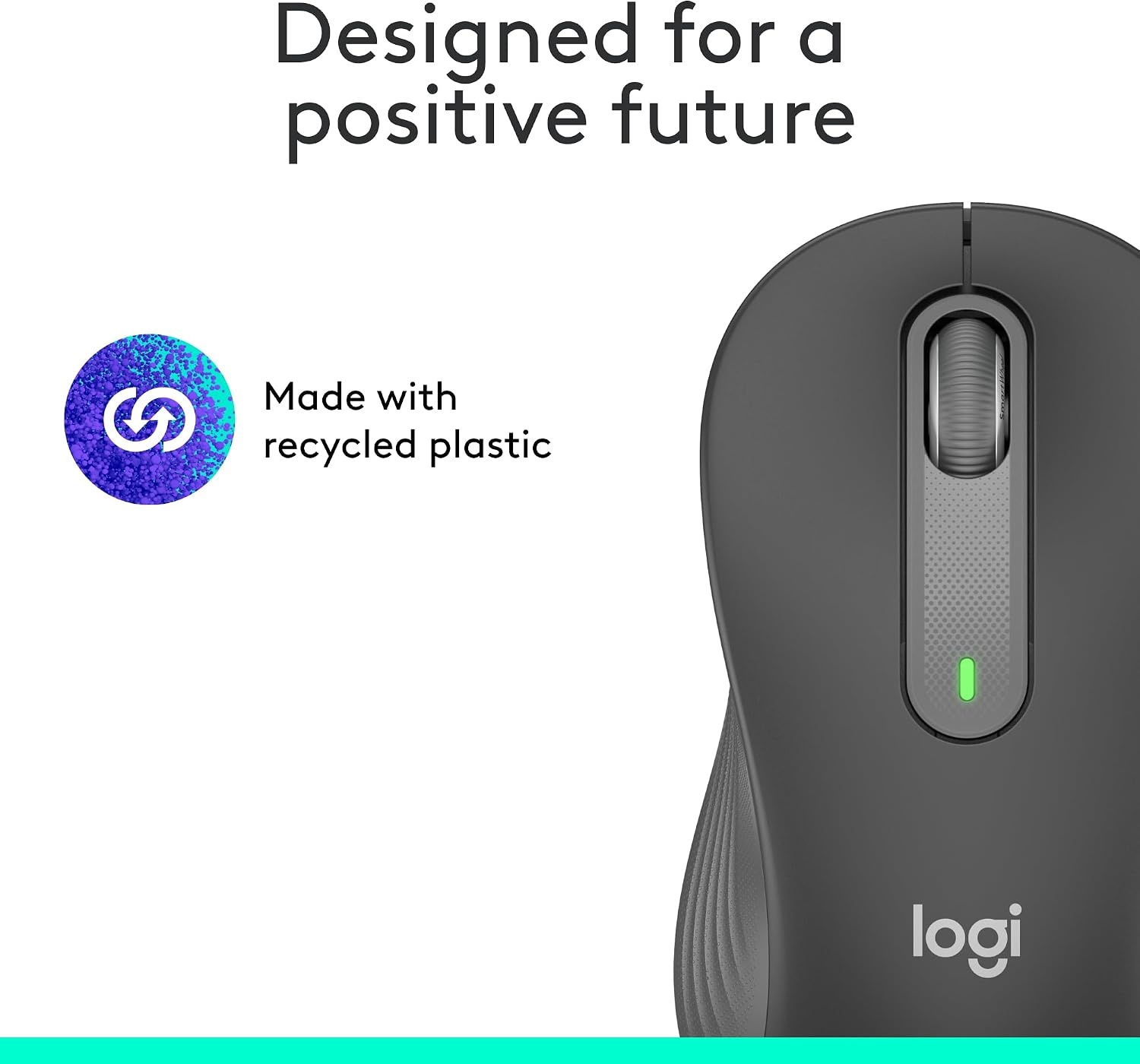 image:imageLogitech Signature M650 Wireless Mouse Small to Medium Sized Hands RoseGraphite