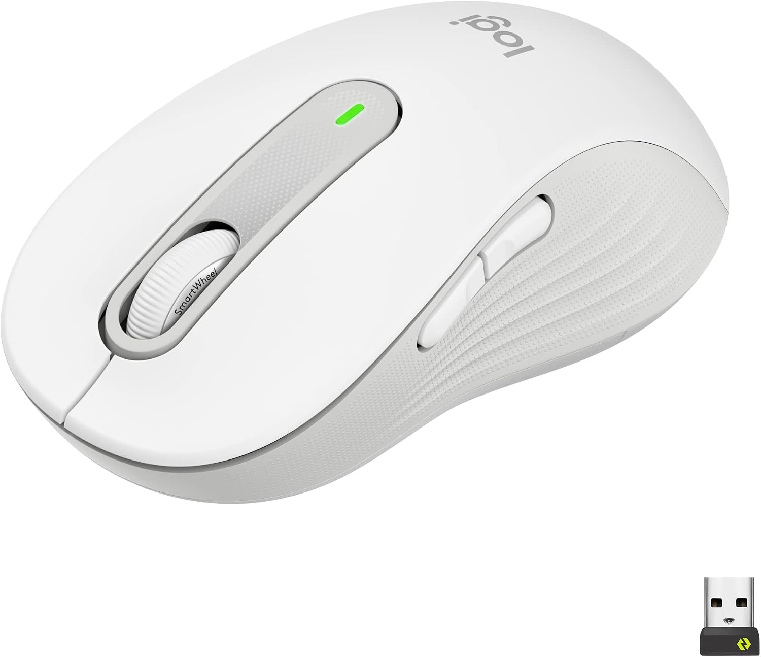 image:imageLogitech Signature M650 Wireless Mouse Small to Medium Sized Hands RoseOff White