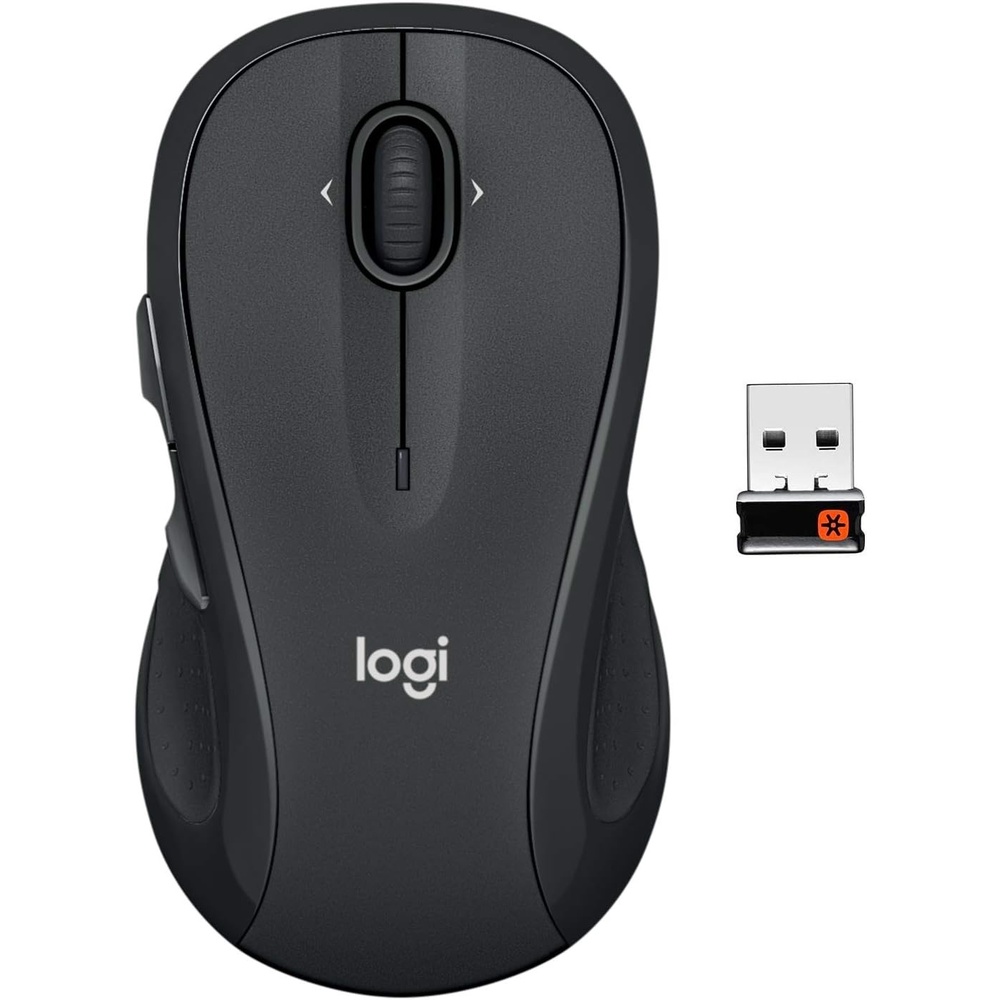 image:imageLogitech M510 Full Size Ambidextrous 24 GHz Wireless MouseOne Size