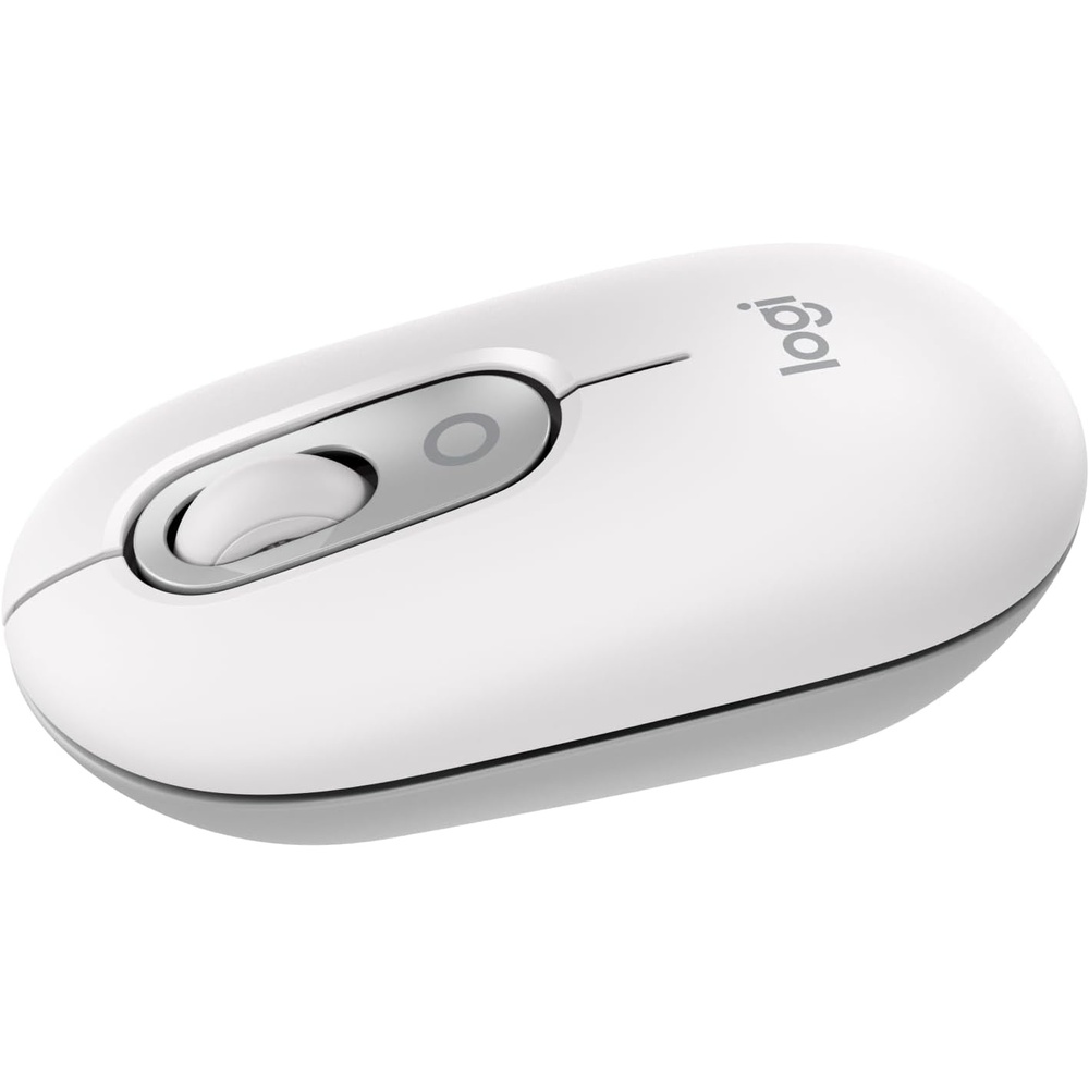 image:imageLogitech POP Mouse Compact and Portable Wireless Bluetooth Mouse  CosmosOff White