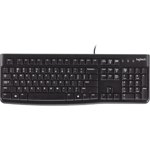 Logitech K120 for Business Keyboard USB Hebrew Black, W128564296 (USB Hebrew Black)