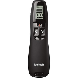 Logitech Wireless Presenter R500s PowerPoint Clicker with Laser Pointer(Green Laser)
