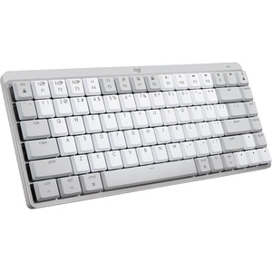 Logitech MX Mechanical Mini Mac Wireless Keyboard Low-Profile – Pale Grey(Pale Grey)